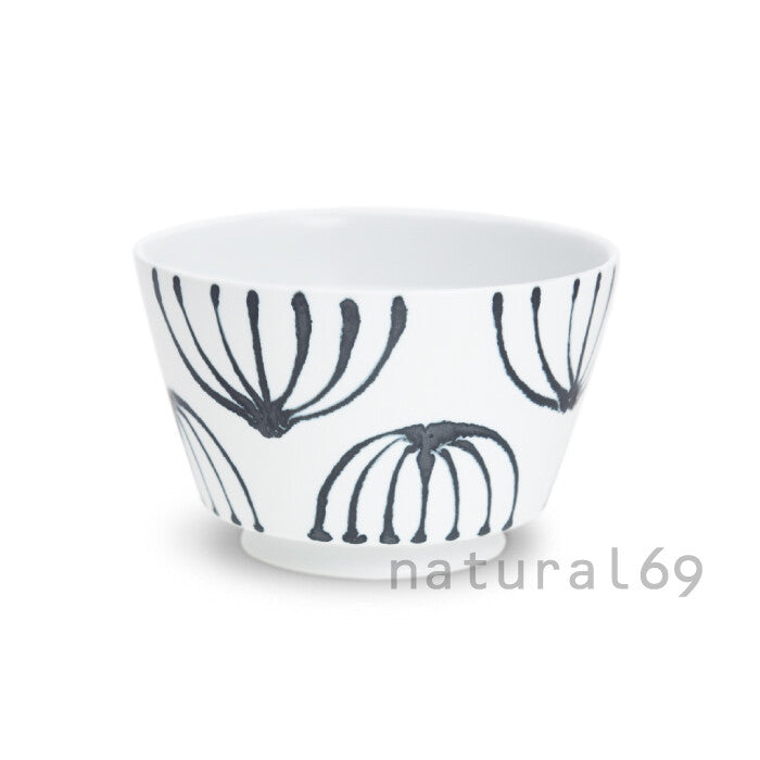 natural69 鋼線紋丼碗 波佐見燒 日本製 三款花紋 Japan E-Shop