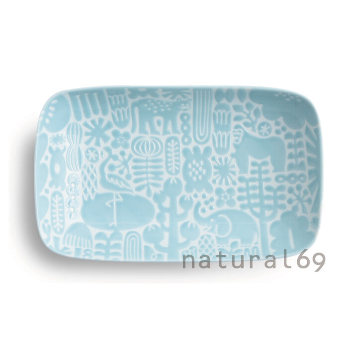 natural69 Utopia 長方深鉢 白色 波佐見燒 日本製