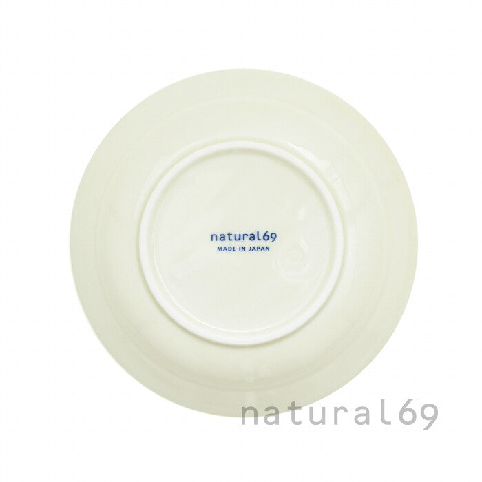 natural69 焦香吳須 5寸中皿 波佐見燒 日本製