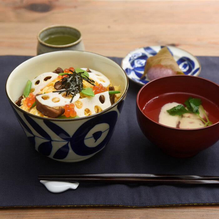 natural69 焦香吳須 丼飯碗 波佐見燒 日本製