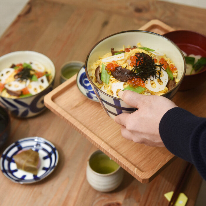natural69 焦香吳須 丼飯碗 波佐見燒 日本製