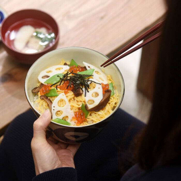 natural69 焦香吳須 丼飯碗 波佐見燒 日本製
