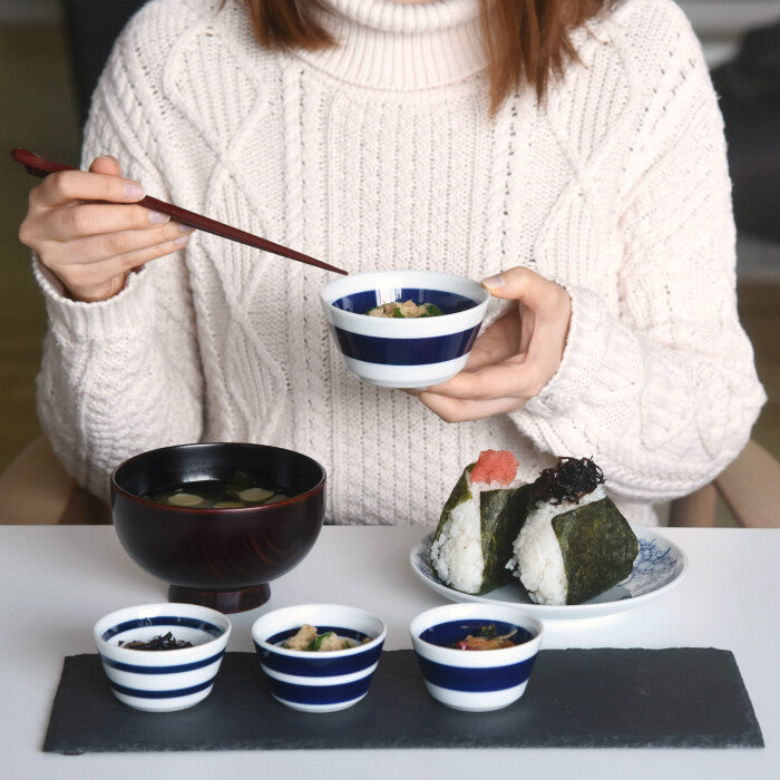 natural69 波紋雙線 碗M 波佐見燒日本製餐碗