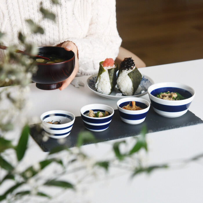 natural69 波紋雙線 碗M 波佐見燒日本製餐碗