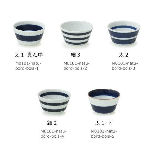 natural69 波紋雙線 碗S 波佐見燒日本製餐碗 Japan E-Shop