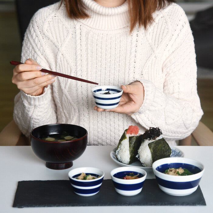 natural69 波紋雙線 碗S 波佐見燒日本製餐碗