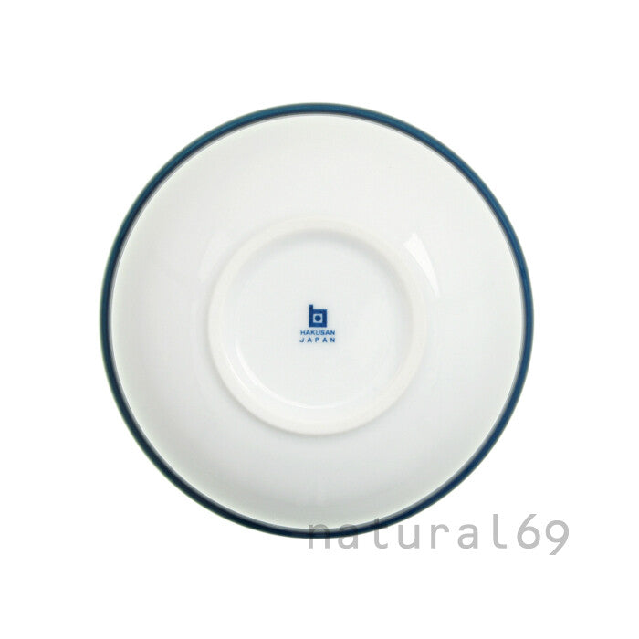 白山陶器 波佐見燒多用碗 4號 藍邊系列 日本製 Japan E-Shop