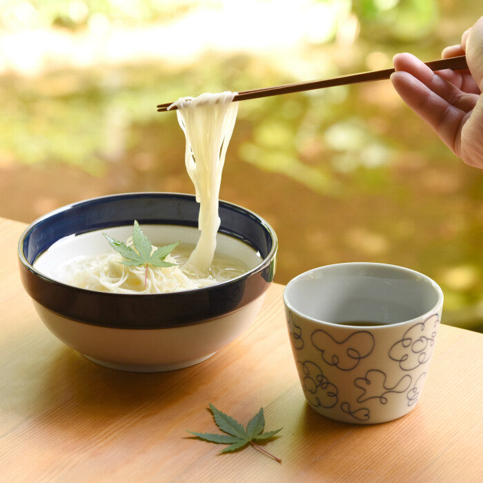 白山陶器 繽紛藍 5號碗 波佐見燒日本製餐碗