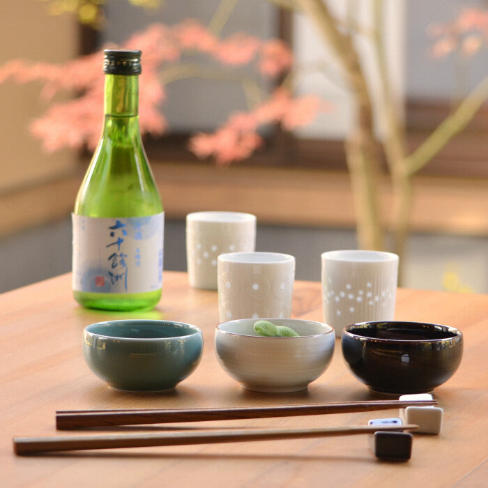 白山陶器 豆鉢 白磁千段 波佐見燒小鉢