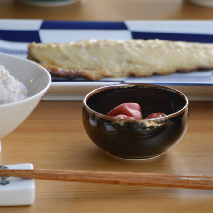 白山陶器 豆鉢 白磁千段 波佐見燒小鉢