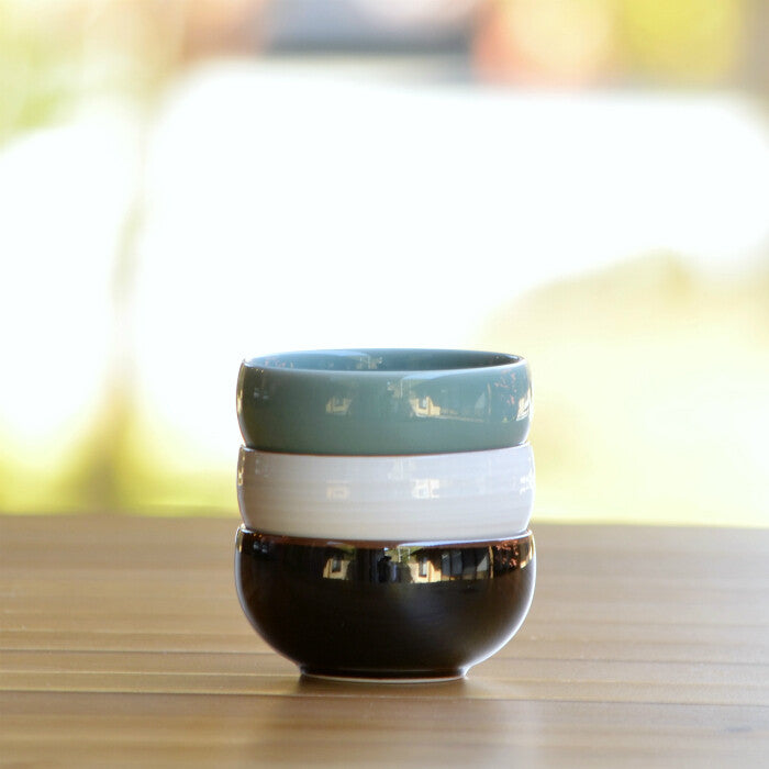 白山陶器 豆鉢 白磁千段 波佐見燒小鉢