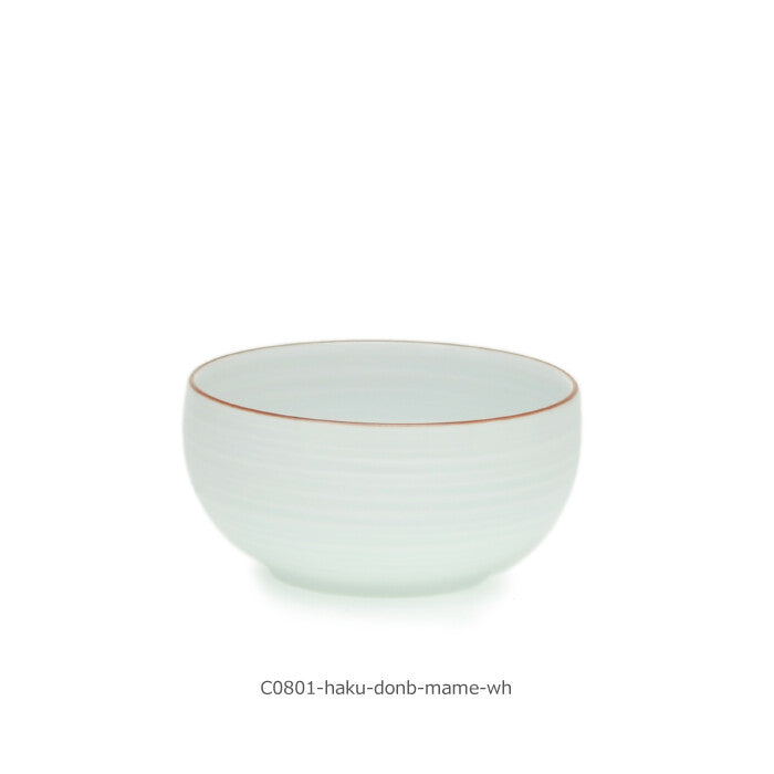 白山陶器 豆鉢 白磁千段 波佐見燒小鉢 Japan E-Shop