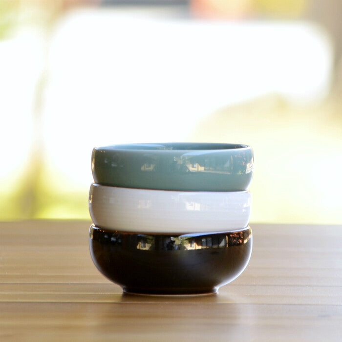 白山陶器 豆碗 波佐見燒 日本製 天目青磁雙色 Japan E-Shop