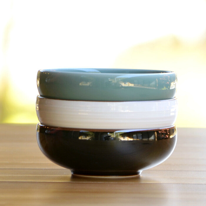 白山陶器 小鉢 波佐見燒 日本製 天目青磁雙色 Japan E-Shop