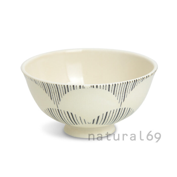 natural69 粉引釉 茶碗 波佐見燒圓潤飯碗