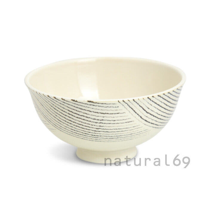natural69 粉引釉 茶碗 波佐見燒圓潤飯碗