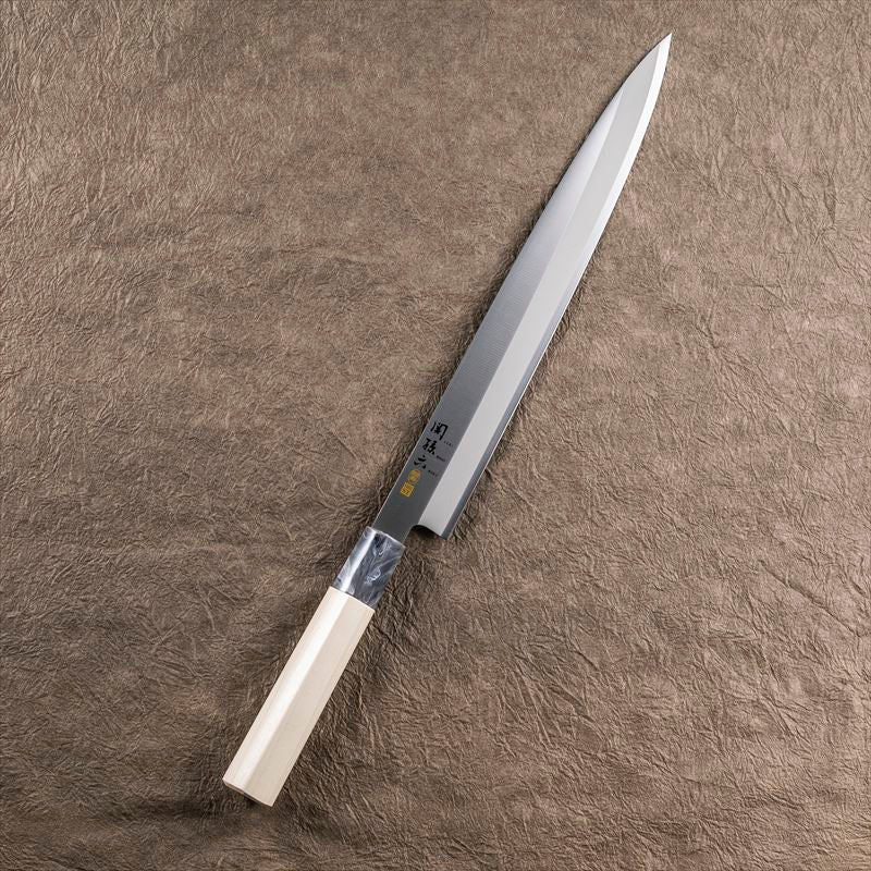 日本製貝印 KAI 鋒利 柳葉刀生魚片刀Sekimagoroku Ginju ST 全不銹鋼 18cm 21cm Japan E-Shop