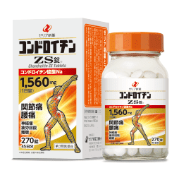 Zeria新藥ZS硫酸軟骨素鯊魚軟骨精華緩解關節痛神經痛腰痛270錠 Japan E-Shop