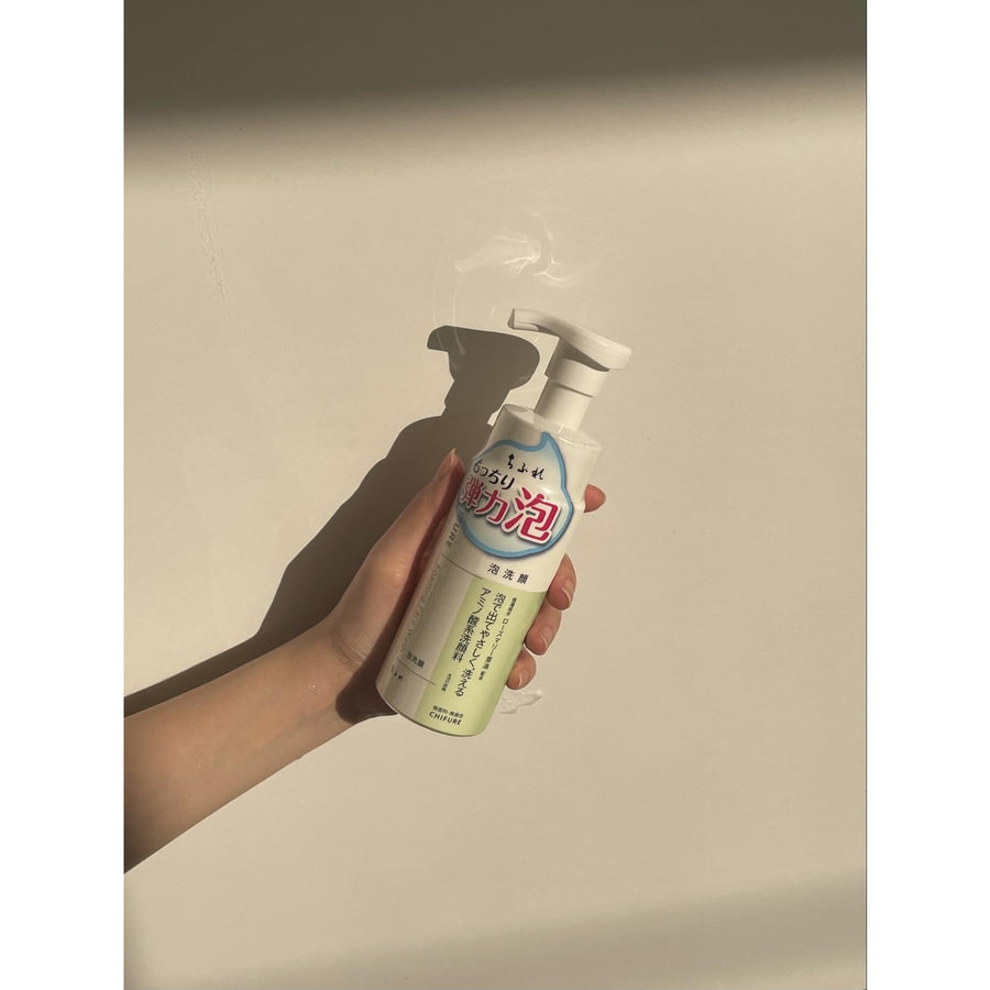 【CHIFURE】 胺基酸保濕洗顏慕斯 180mL ｜ 溫和深層清潔 ｜ 低刺激不緊繃 Japan E-Shop