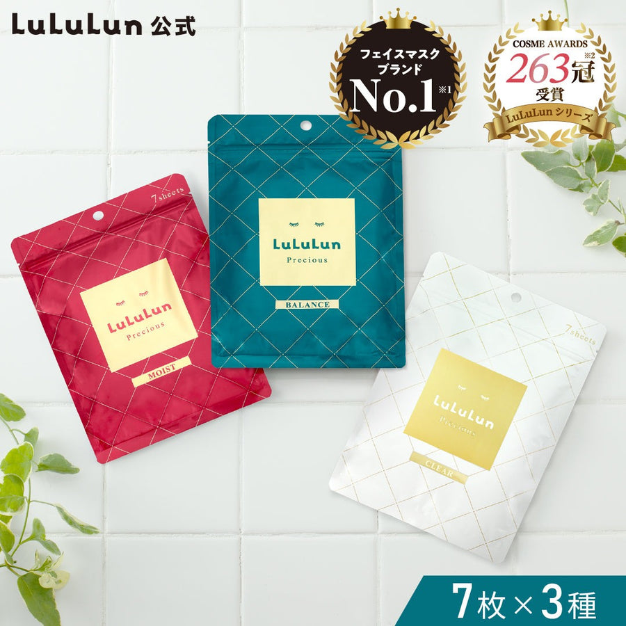 日本LuLuLun Precious 濃潤補濕化妝水 面膜7枚 Japan E-Shop