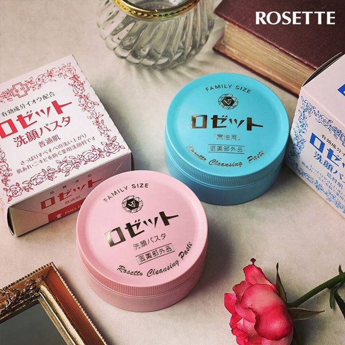 洗面奶 COSME大賞第一❤ROSETTE PASTE 硫磺潔面膏90G ✌配合天然硫黃素精制👍 天然去角質, 預防皮膚粗糙 ROSETTE japan e-shop