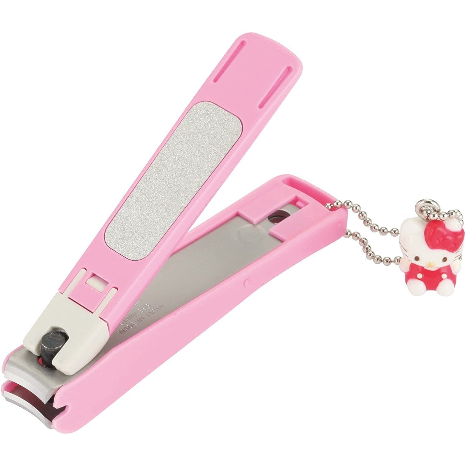 護足霜 貝印 HelloKitty不銹鋼指甲刀 防飛濺 超級鋒利持久 japan e-shop