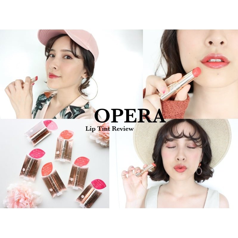 口紅 OPERA 金管持久不脫妝口紅，含有10多種保濕精華，讓雙唇水潤有光澤 適合亞洲女孩 japan e-shop