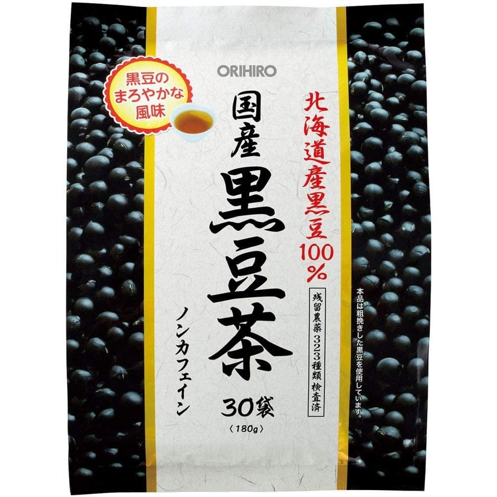 飲料 ORIHIRO 日本產黑豆茶 不含咖啡因 30袋 水腫救星 排解毒素 japan e-shop