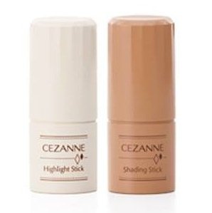 底妝 倩麗 打亮陰影修容膏 小顏效果 CEZANNE Highlight Stick/Shading Stick Cezanne 