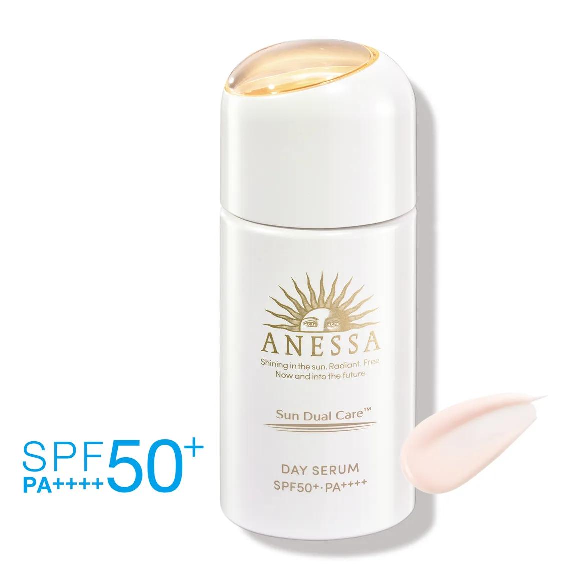 乳液, 防曬霜 2022新品 安耐曬ANESSA 新品日間用白瓶防曬精華乳液30ml SPF50+/PA++++ ANESSA 安耐曬 