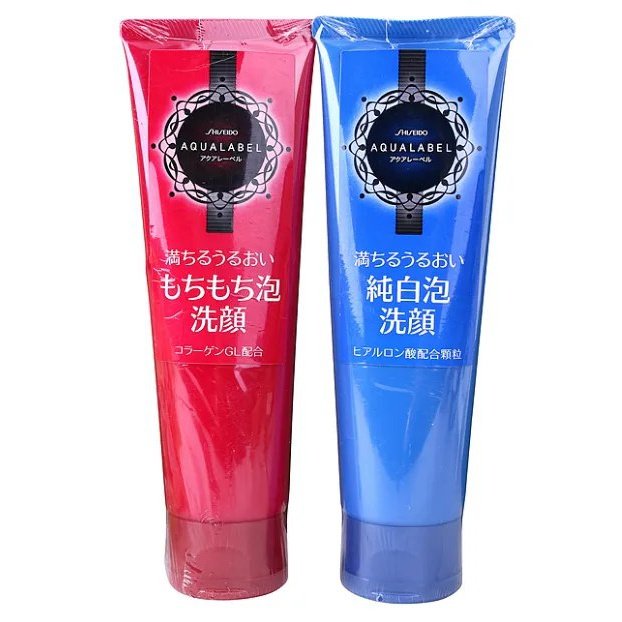 洗面奶 水之印AQUALABEL彈力保濕潔面洗面奶 Aqua Label japan e-shop