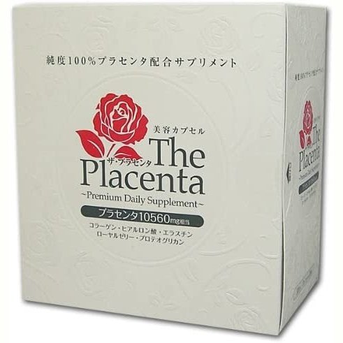 美容美白 COSME NO.1The placenta胎盤膠原蛋白6種美容成分膠囊 The placenta japan e-shop