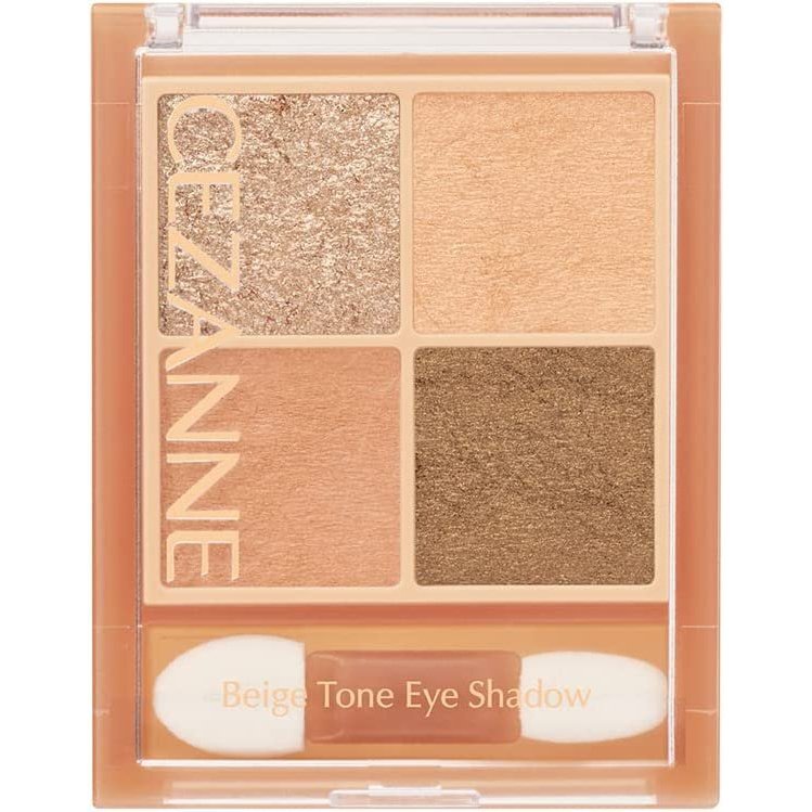 眼影 高性價比！日本CEZANNE四色眼影新品登場☝️✨兩個顔色都很實用 ❤️ Cezanne 倩麗 japan e-shop