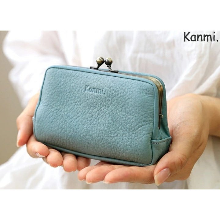 包包 日本製 職人製 Kanmi. 真皮口金包👛4色可選 Kanmi 