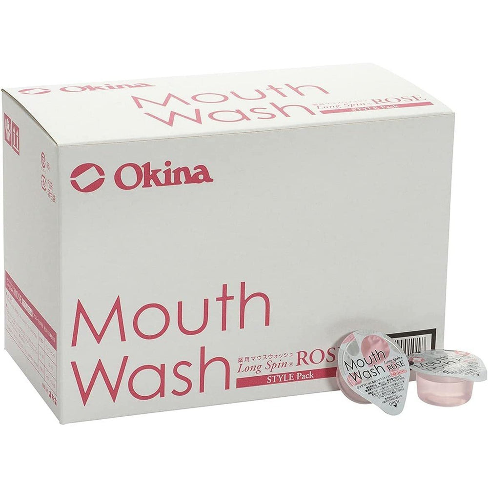 牙膏 日本製OKINA便攜裝果凍漱口水單個裝 玫瑰口味 柑橘薄荷口味 旅行 飛機上都很方便👍👍👍 OKINA 
