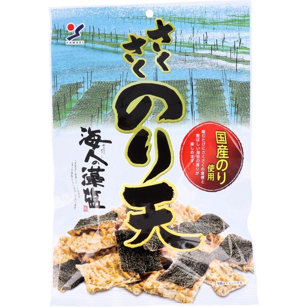 零食 日本產 海苔天婦羅 多種口味選擇 70g 每一口都可以享受到鬆脆的海藻香味 山榮食品 