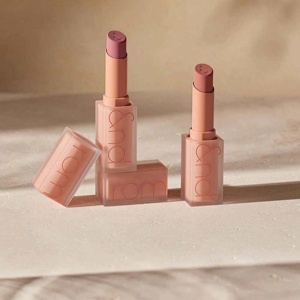 口紅 rom&nd 新色登場 Zero Matte Lipstick 天鵝絨般的啞光效果 rom&nd 
