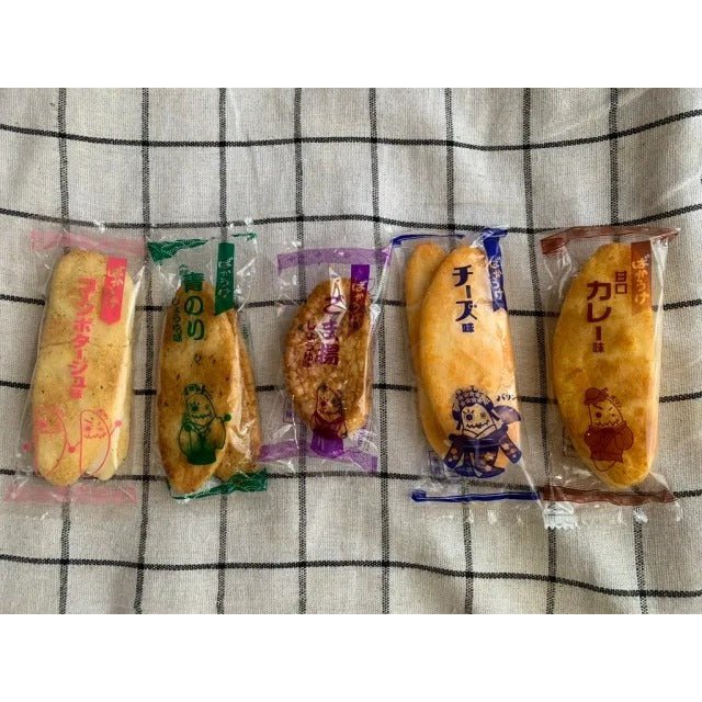 零食 栗山米菓BAKAUKE 五款口味米餅 36枚 栗山米菓 