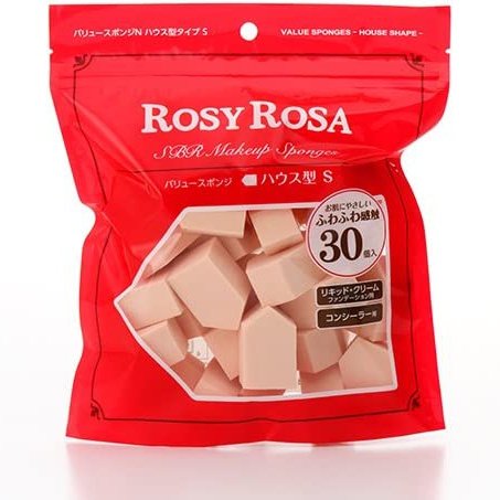 化妝刷, 粉撲 日本ROSY ROSA 乾濕兩用氣墊粉撲棉花糖海綿美妝蛋化妝海綿美妝蛋 多款入 ROSY ROSA 
