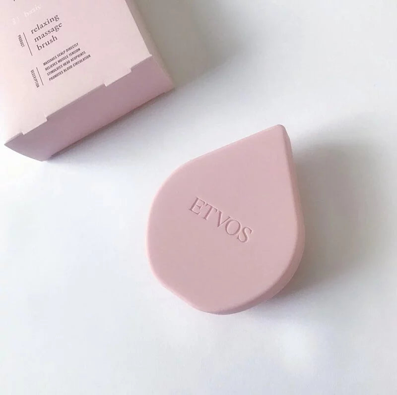 日本ETVOS頭皮按摩梳 - 粉紅色 米色 斬獲了cosme大賞的第一位！ Japan E-Shop