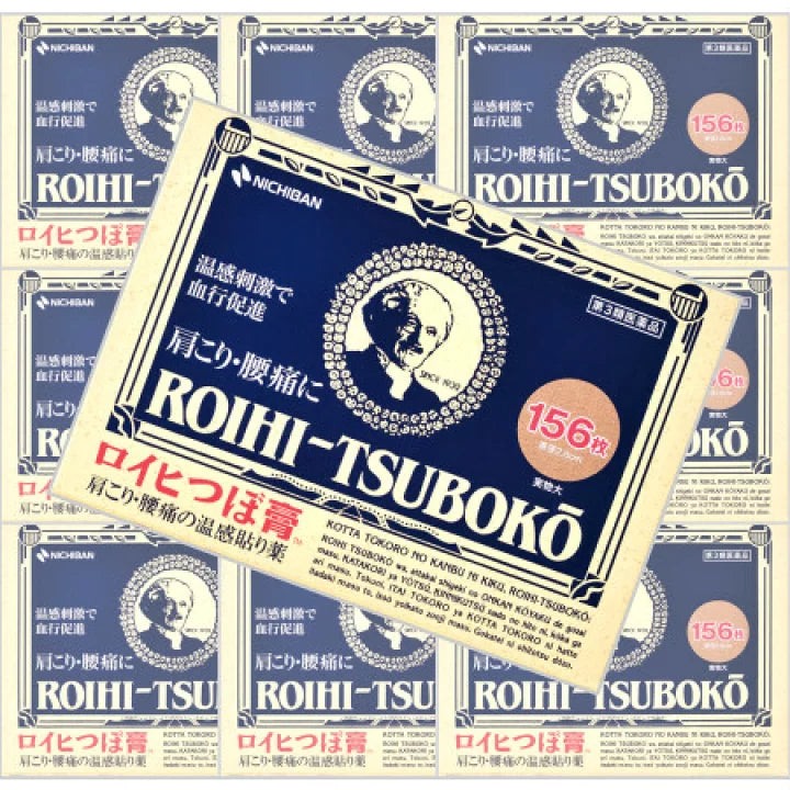 肌肉痛, 腰痛 ROIHI-TSUBOKO温感/冰感镇痛穴位贴 缓解腰酸背痛156枚装 ROIHI-TSUBOKO 