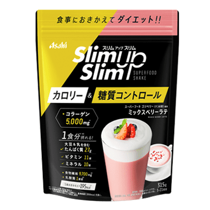減肥 好喝的代餐飲料 Asahi 朝日slim up slim代餐飽腹美容瘦身 Asahi 